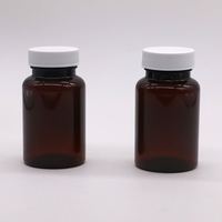 Bouteilles d'emballage en PET pour produits de santé de 100 ml/150 ml/200 ml - Bouteilles en plastique vides - Pour compléments vitaminiques, comprimés, capsules et médicaments.