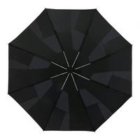 Parapluie pliant 3 volets en tissu pongé 210T Custom-X, séchage rapide, coupe-vent et résistant à l'eau, nouveau design, style moderne