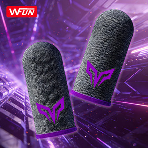 Fundas para Dedos WFUN Gaming, Fundas para Pulgares con Deslizamiento Perfecto para Pantallas Táctiles, Dedales para Juegos Móviles, <span class=keywords><strong>Accesorios</strong></span> para Teléfonos para Gamers Profesionales - Product Image 3