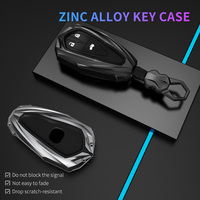 Étui de protection pour clé de voiture en alliage de zinc pour Changan CS75 PLUS CS55 Plus CS35 Plus EADO UNI-T avec protection des boutons