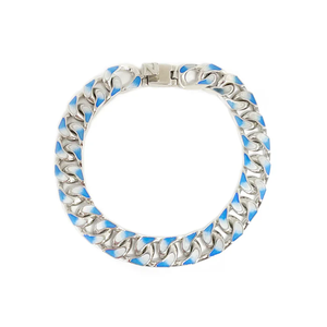 Cadena Cubana de Lujo Reversible Cloud 9, Hecha a Mano, Diseño de Doble Vía Inspirado en Nubes, Acabado Pulido de Alta Calidad - Product Image 6