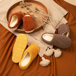 Chaussons d'intérieur antidérapants de haute qualité pour l'hiver 2024, chauds, en fourrure, en polaire, unisexes, en peluche - Product Image 4