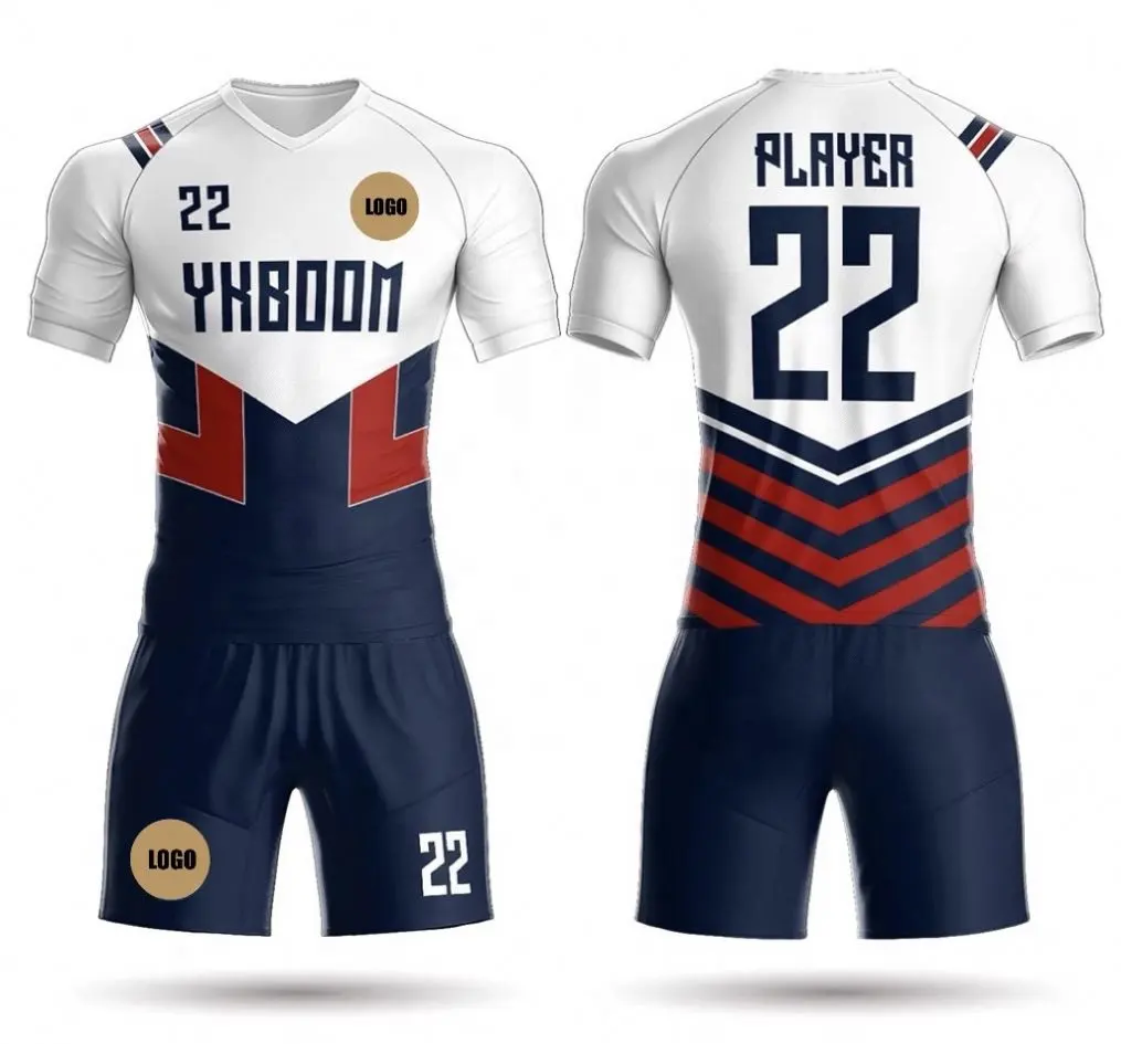 Fußball uniform Kinder Sublimation sset Jugend American Deal Paket Uniformen Jungen Mädchen Trikots Cu Soccer Wear