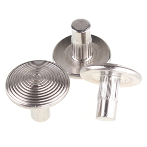 #12 المسامير النحاسية النحاس #9 قرص النحاس عادي النحاس المسامير رئيس شقة الألومنيوم رئيس الجمالون برشام الصلبة - Product Image 2