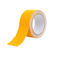 Ruban adhésif antidérapant en PVC de sécurité de 2.5 cm Ruban antidérapant jaune pour escaliers
