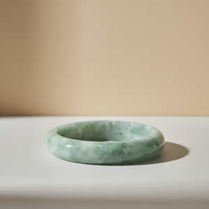 Oferta Especial: Brazalete de Jade de Cuarzo Natural de Guizhou Verde Claro de 56mm, 58mm, 60mm, 62mm, 64mm para Hombres y Mujeres - Product Image 3