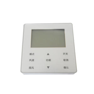 Controlador con Cable para Aire Acondicionado Central Midea KJR-90W/BK, Pantalla Táctil, Panel de Control para Aire Acondicionado Multi-Split sin Ductos - Product Image 3