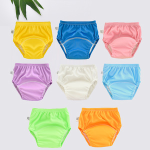 Pañales de Tela Lavables para Bebés, Pantalones de Aprendizaje de Algodón para Bebés, Pañales de Verano - Product Image 4