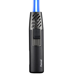 Encendedor de Antorcha Recargable Aomai Compact Direct Fire, Resistente al Viento, de Metal, para Cigarros, Moxibustión y Viajes - Product Image 1