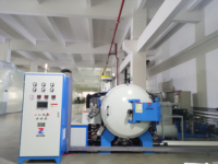 Precio Competitivo 1500 ℃   Horno de Resistencia Horizontal, Equipo Industrial de Carbonización, Control PLC, Alta Tensión 380V, 1 Año de Garantía