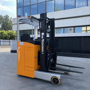 Reachtruck 8m 12m Opslag Grote Batterij Stapelwagen Zittende Type Elektrische Reachtruck Gemonteerde Heftruck Stapelwagen - Product Image 3