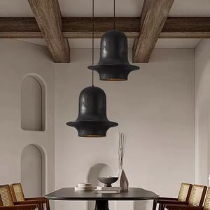 Lampe suspendue de style japonais rétro Wabi-Sabi, design nordique, originale et créative, pour restaurant, bar, îlot de cuisine, lampe de table originale - Product Image 6