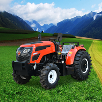 Tracteur agricole multifonctionnel 4x4 CE avec toit ouvrant, 50 CV, compact, chargeur frontal, transmission par engrenages, Europe, tout-terrain