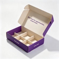 Boîte d'emballage alimentaire à emporter de haute qualité, boîte d'expédition pour desserts, boîte à donuts avec logo personnalisé, emballage pour donuts