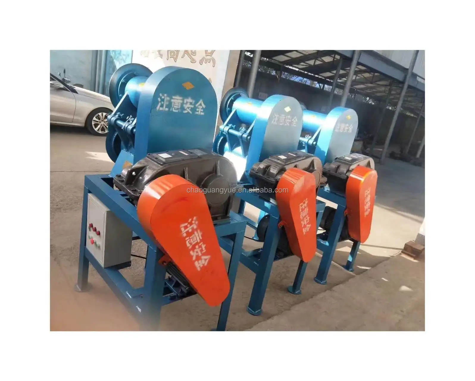 China Fabrikant Banden Snijmachine Banden Recycling Machine