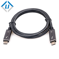 Thunderbolt 3 USB 4 Kabel Supper Speed 40Gbps 5a100w PD Fast Charging