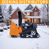 Souffleuse à neige à essence, machine à enlever la neige autopropulsée pour le jardin, la cour, la route, le nettoyage de la neige