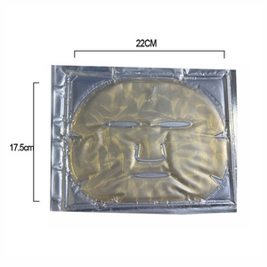 Gold Foil Collagen Mask Hydrogel Sheet Moisturizing Revitalizing All Skin Types - Product Image 5