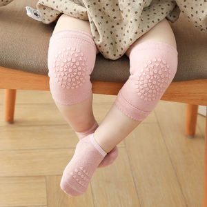 Yüksek kalite ucuz sevimli koruyucu aşk gülümseme Anti kayma bebek emekleme dirsek ve diz pedleri diz pedleri bebekler için - Product Image 1