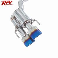 Système d'échappement Catback haute performance en acier inoxydable 304 poli miroir pour Lexus GS F/IS500/RC F/IS350/GS350 5.0L/3.5L