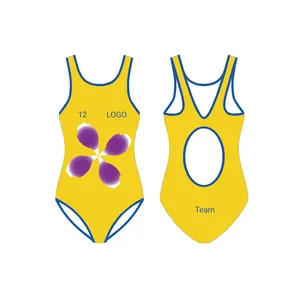 Costume da bagno da competizione professionale personalizzato di alta qualità costume da bagno intero da corsa da donna