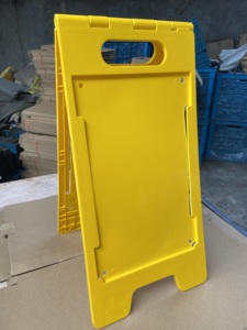 Avviso di pulizia interna esterna segnaletica di plastica - Product Image 4