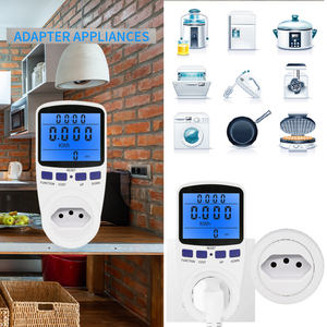 卡瓦尔 PMB02-BR BR 插头式数字瓦特表 LCD 背光蓝光电能表 电表插座 电量测试仪 - Product Image 5