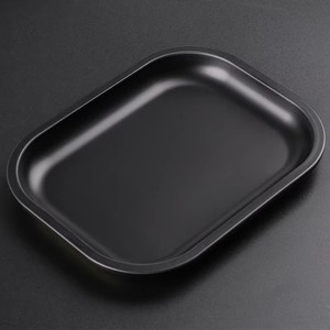 Plateau roulant en fer blanc, taille et motif personnalisés, petit plateau de rangement carré en métal pour accessoires de fumeur - Product Image 4