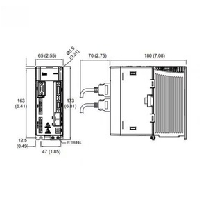 Nuevo Variador de Frecuencia ASD A2 0743 E Original de 750W 380V 3PH en Stock - Product Image 3