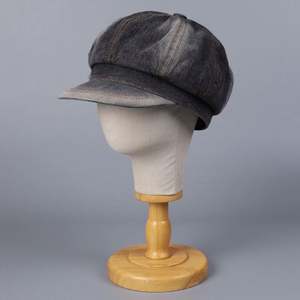 Nouvelle Arrivée 2025 – Casquette Gavroche Rétro Tie-Dye Délavée Style Vintage pour Hommes et Femmes – Tendance Mode Simple et Décontractée – Béret en Jean - Product Image 3