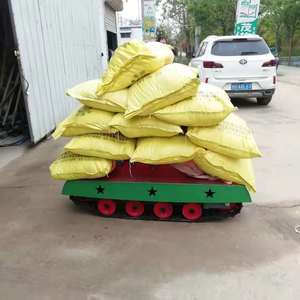 Châssis à chenilles en caoutchouc de petite taille pour tracteurs agricoles, pneus de transport en aluminium pour utilisation en verger - Product Image 1