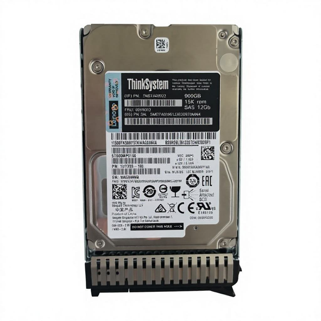 00YK012 HDD 900GB 2.5" SAS 12Gb/s 15K RPM 512E Enterprise Hard Drive With Tray