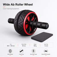 Roue abdominale classique pour la remise en forme à domicile, vente en gros, avec tapis de genoux offert