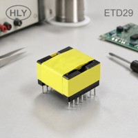 Bobine à noyau de ferrite ETD29 pour transformateur haute fréquence, demi-pont, push-pull, bobine d'inductance pour alimentation à découpage (SMPS) - Fournisseur