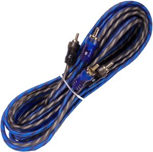 כבל רמקול שקוף מקצועי מסוג Twisted Pair עם מחברי בננה מוזהבים, כבל קואקסיאלי לרמקול לרכב ומיקרופון - Product Image 1
