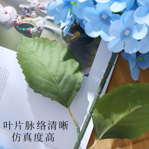 Lollipop <b>Hydrangea</b> <b>Artificial</b> Flowers Silk High Simulation Wedding Decorations Outdoor Photography Props Home Decor - Product Image 4