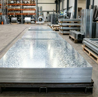 Tôle d'acier galvanisé DX51D SGCC, plaque d'acier revêtue de zinc par immersion à chaud Z120 Z275 Z350 avec épaisseur et largeur personnalisées