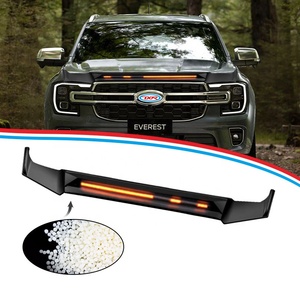 แผ่นกันกระแทกฝากระโปรงหน้าแบบกันน้ำ TXR พร้อมไฟส่องสว่าง อุปกรณ์ตกแต่งภายนอกรถยนต์สำหรับ Ford <span class=keywords><strong>Everest</strong></span> <span class=keywords><strong>2022</strong></span> - Product Image 5