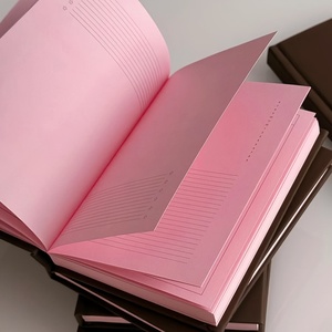 Quaderno A5 con Copertina Rigida, 80 Fogli Colorati, Motivo Cioccolato e Fragola, <span class=keywords><strong>per</strong></span> Scuole, Uffici e Ragazze - Product Image 6