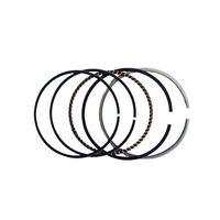 Kit de piston complet 56 mm pour moteur essence 4 temps GXR120 GX100 de compacteur à piston, avec segments de piston, axe et bague de piston - Référence 13101-ZDJ-D00