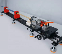 Machine de réparation de queues de billard LUBAN, tête simple, monorail, remplacement de la tête en cuir, cerclage en cuivre avec moteur, garantie 1 an