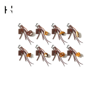 Portachiavi con ciondolo a forma di croissant da baseball, spille alla moda, 240 pezzi, Ref48395 - Product Image 2