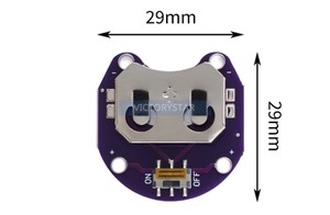Cr2032 Button Battery Holder <strong>Module</strong> With Switch - Product Image 3
