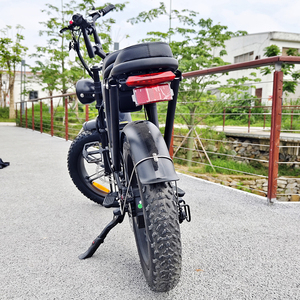 OUXI-Vélo électrique V8 à gros pneus, moteur moyeu arrière, batterie 48V, 15Ah, pour la plage, vélo tout-terrain, 250W/500W/750W/1000W/2000W - Product Image 5