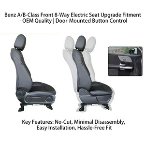 Kit de conversion de sièges manuels en électriques 8 directions pour <span class=keywords><strong>Mercedes</strong></span> Classe A et <span class=keywords><strong>B</strong></span>, conducteur et passager, qualité OEM - Product Image 6