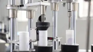 Ungüento de crema semiautomático ESKO, máquina de llenado de tubos de plástico suave y sellado térmico por ultrasonido