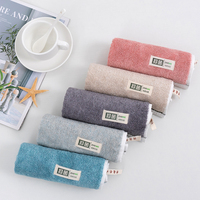 Wholesale Bamboo Fiber Washcloth Face Towel Ultra Soft Facial Cleansing Cloth Beauty Towel Quick Dry Wash Cloth