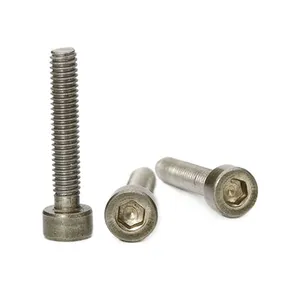 M2 M3 M4 M5 M8 M6 *25 m10*110 Tapered socket head cap bolt hexagon socket allen type titanium screws