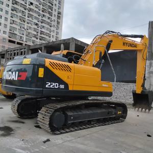 Excavatrice utilisée de Hyundai 220LC-9S matériel de construction lourd d'occasion de 22 tonnes de Corée - Product Image 3
