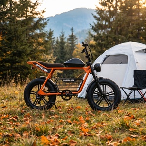 Bicicleta Eléctrica Portátil con Batería Extraíble, Bicicleta Eléctrica Todoterreno con Llantas Gruesas para Actividades Familiares al Aire Libre - Product Image 3
